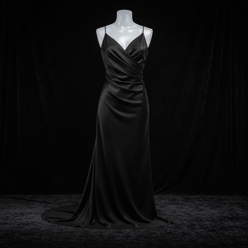 Silk Evening Gown