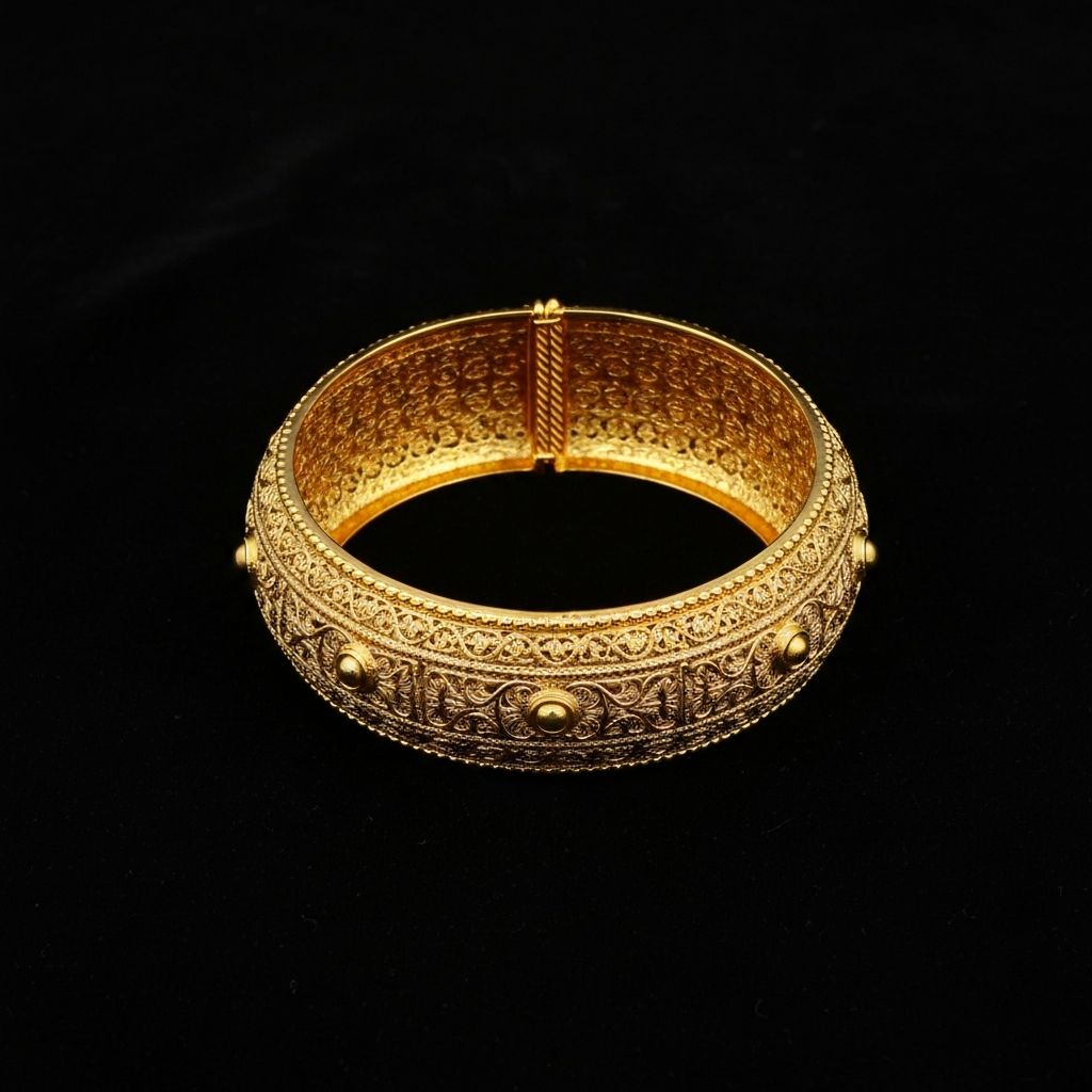 Gold Bangle Set